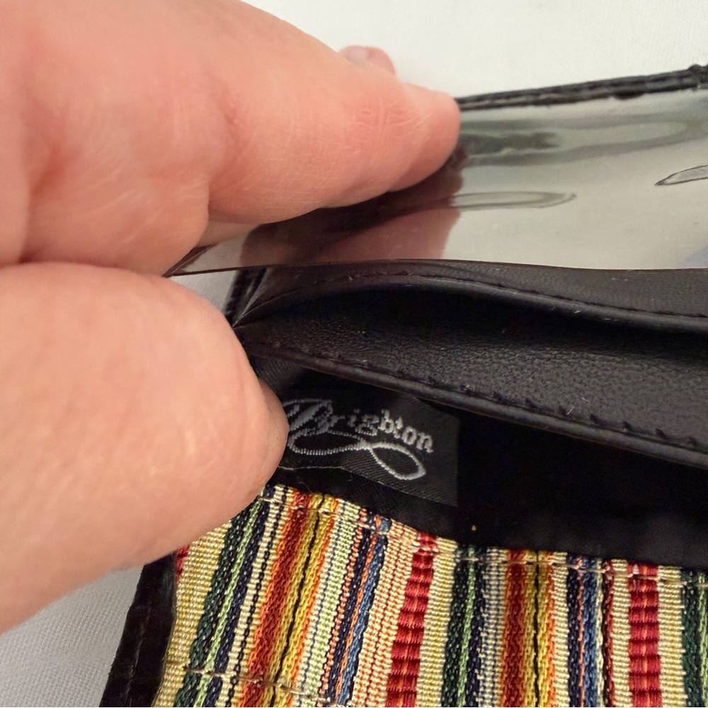 Brighton Black Wallet with Multicolor Interior - Picture 4 of 7